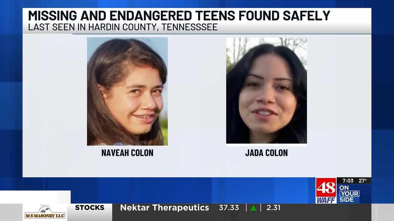 ALEA: Missing and endangered Tennessee teens found safe