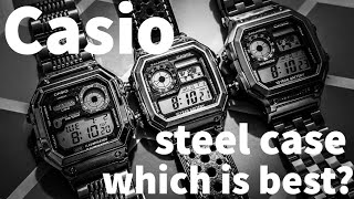 CASIO steel, which is best