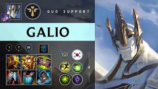 Galio Support vs Nautilus - KR Challenger Patch 26.05