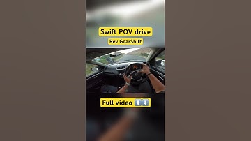 SWIFT POV DRIVE | SWIFT 2023 | OLD IS GOLD | ASMR | #asmr #swift #pointofview #car #marutisuzuki