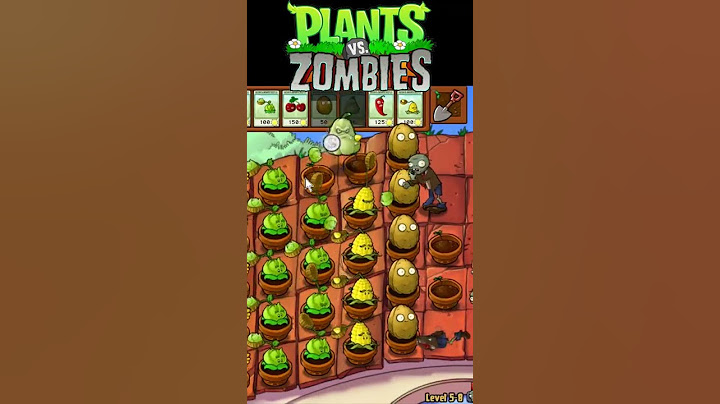 Cara mengalahkan Zombie Raksasa Gargantuar Plants Vs Zombies #shorts