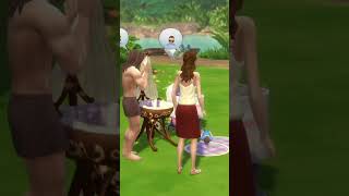 Tarzan & Jane having twins #sims4 #thesims4 #disney #tarzan