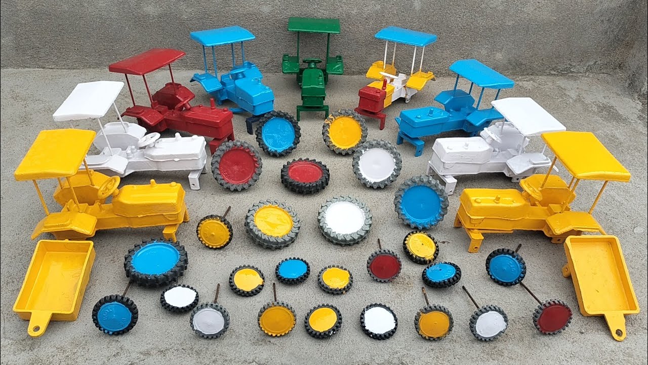 Mini farming tractor top fitting and moving tractor video Sohan yt Creator 