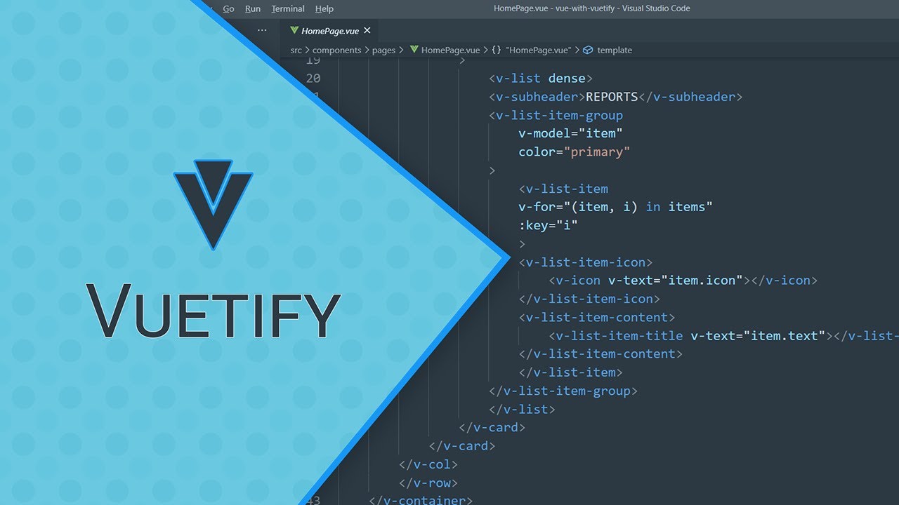 Vue Js How To Use Vuetify Install And Configure Youtube