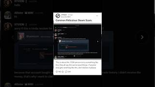 Steam Users, Stop! This Is a Scam ⚠️ #shorts