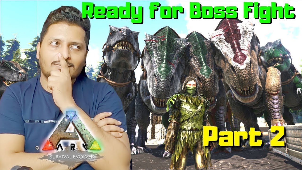ARK | First Boss Fight | Part 2 | #ARK survival evolved #Hindi #1 - YouTube