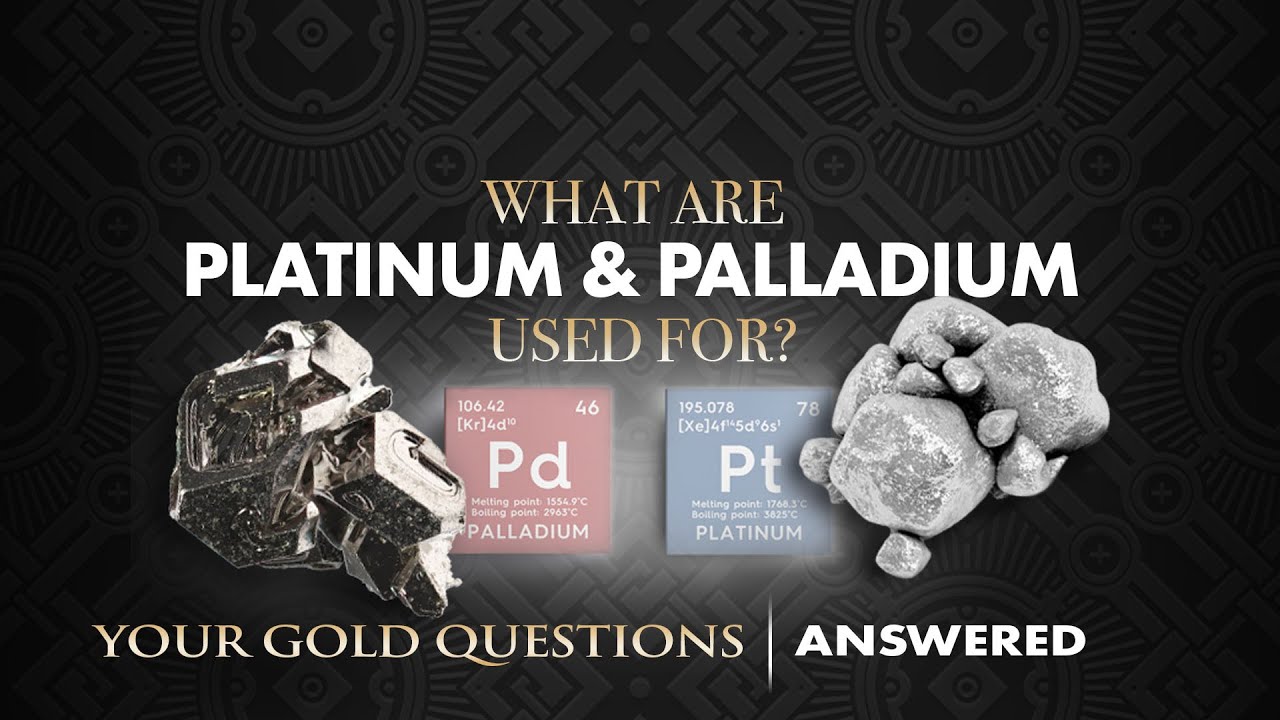 What Are Platinum and Palladium Used for? YouTube