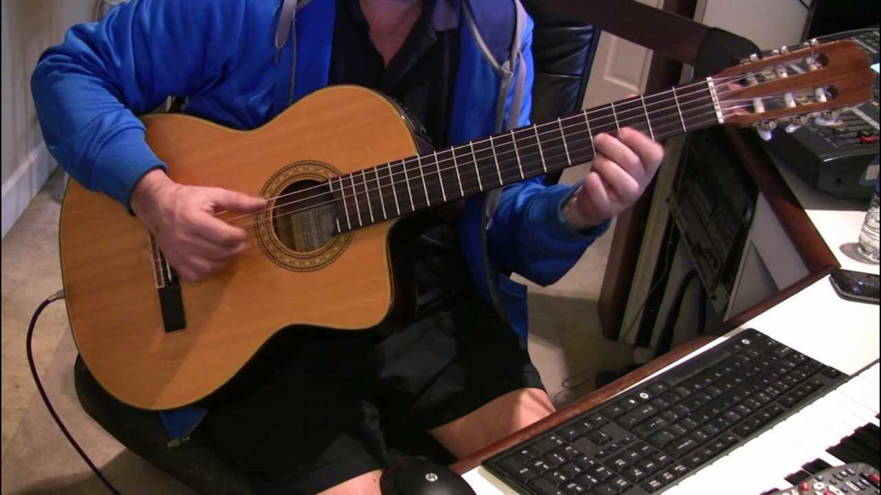 Bossa Nova played on an electric classical guitar YouTube