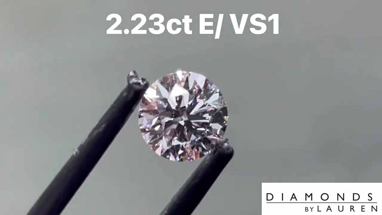2.23ct E VS1 Round Lab Grown Diamond