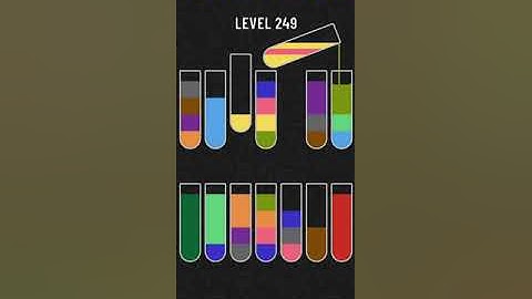 water sort puzzle - level 249
