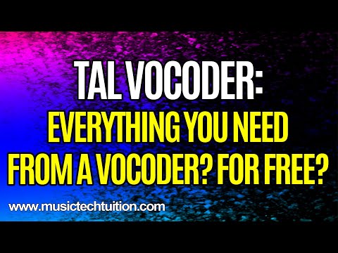 TAL-Vocoder video preview