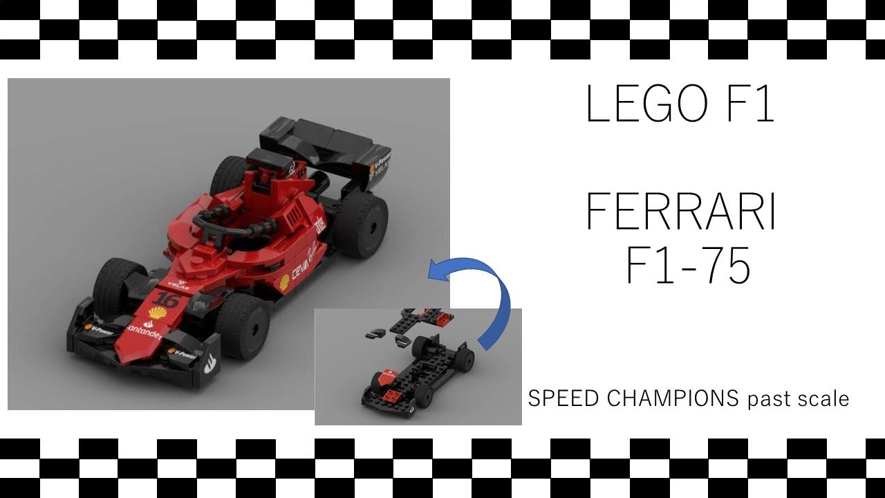 LEGO F1 Ferrari F1-75 
