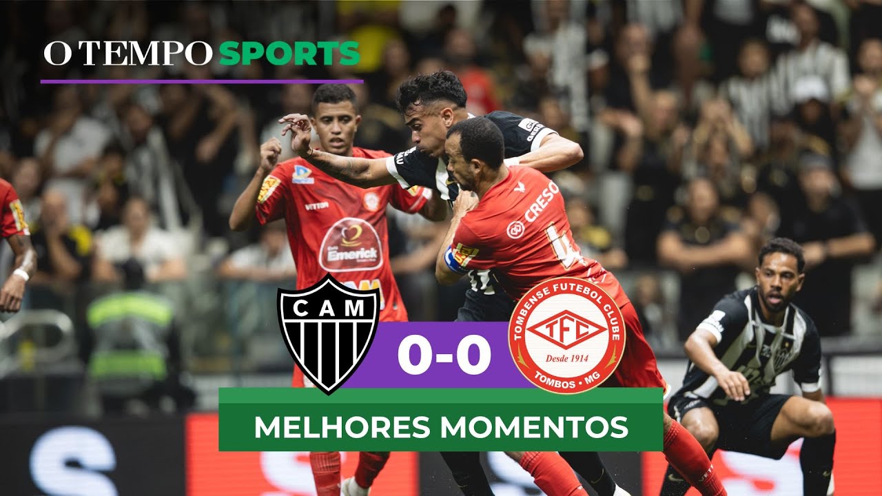 Veja os melhores momentos de Atlético 0 x 0 Tombense