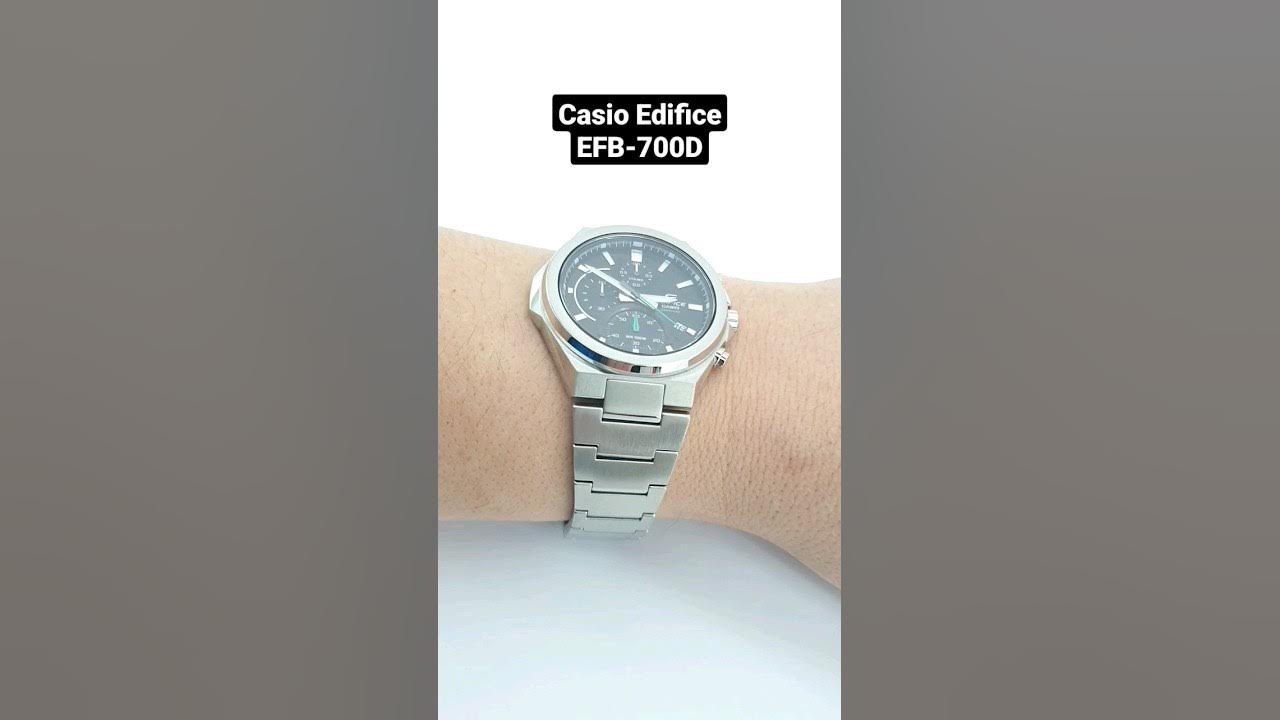 YouTube #casio - #edifice EFB-700D-1AV. Casio #watch Edifice #casiowatch