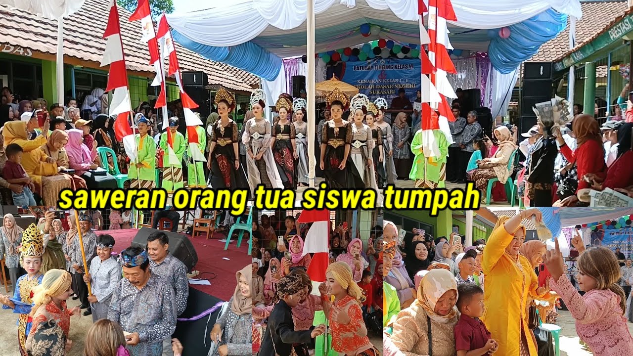 Lengser upacara adat sunda Perpisahan Sekolah Ter'heboh SDN Sukasari cibugel sumedang