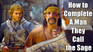Assassins Creed Black Flag Resynced | How to complete A Man They Call the Sage