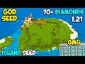 🔥 Best Village Island [God Seed] for Minecraft 1.21 Bedrock and PE | New Seed Bedrock 1.21.101