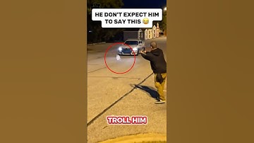 He Uses DONUTS to Fish For Cops 😂 #police #cops #funny