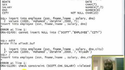 Oracle Final Revision - Part 3 تعليم أوراكل