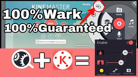 How to fix kinemaster video layer problem || use Chroma key on any phone - creativity AS- editing