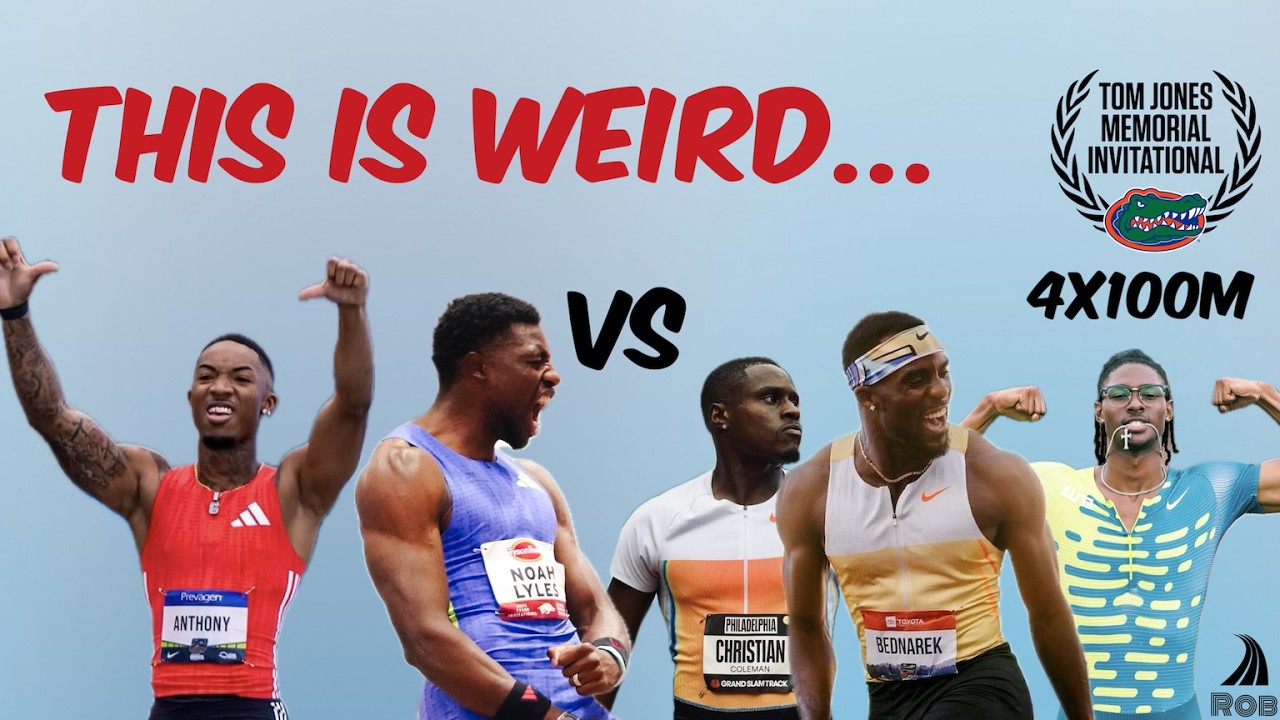 We've NEVER Seen a 4x100M Like This?! || When you have TOO MANY Fast Men, This Happens