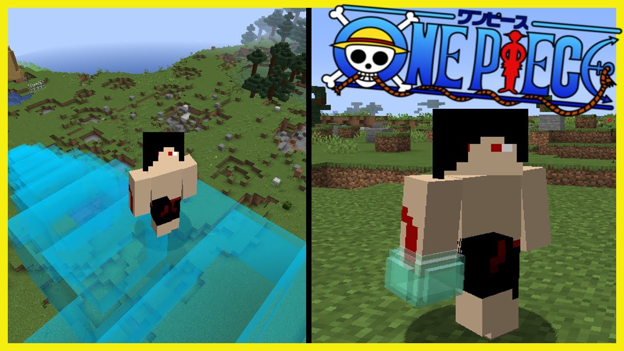 Minecraft: DEVIL FRUIT DO GELO *hie hie no mi* !! - ONE PIECE #19