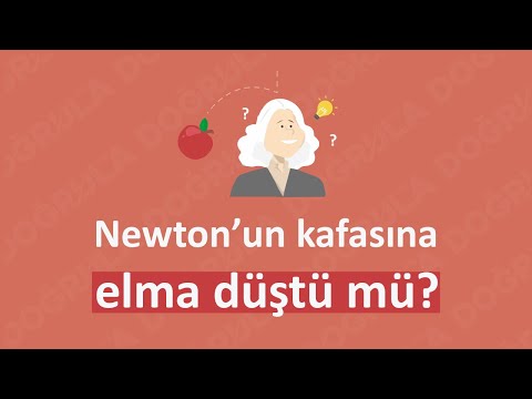 Newton'un başına gerçekten elma düştü mü?