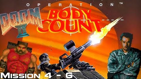 Operation Body Count (GZDoom) - Missions 4 - 6 1080p 60fps