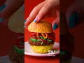 Sink your teeth into these adorable burger cupcakes