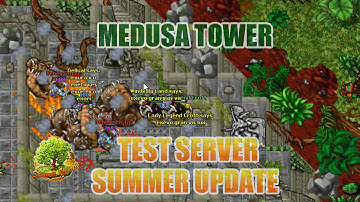 Medusa Tower - Test Server Summer Update 2015 - Tibia