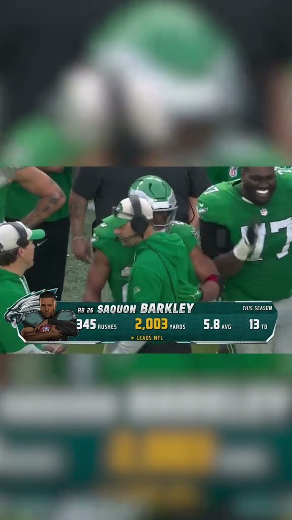 history ? #saquonbarkley #philadelphia #eagles #nfl
