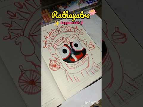 Jamuna ji drawing for Rath Yatra special# part 1 #shorts#jagnnathJi#jagnnath