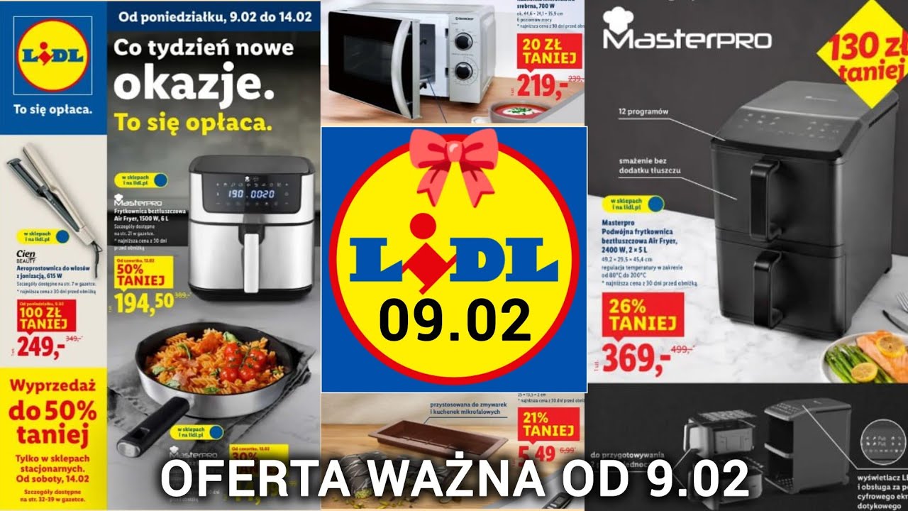 ✨ LIDL Katalog Promocyjny Lidl od 09.02 do 14.02 - Kuchnia Parkside 