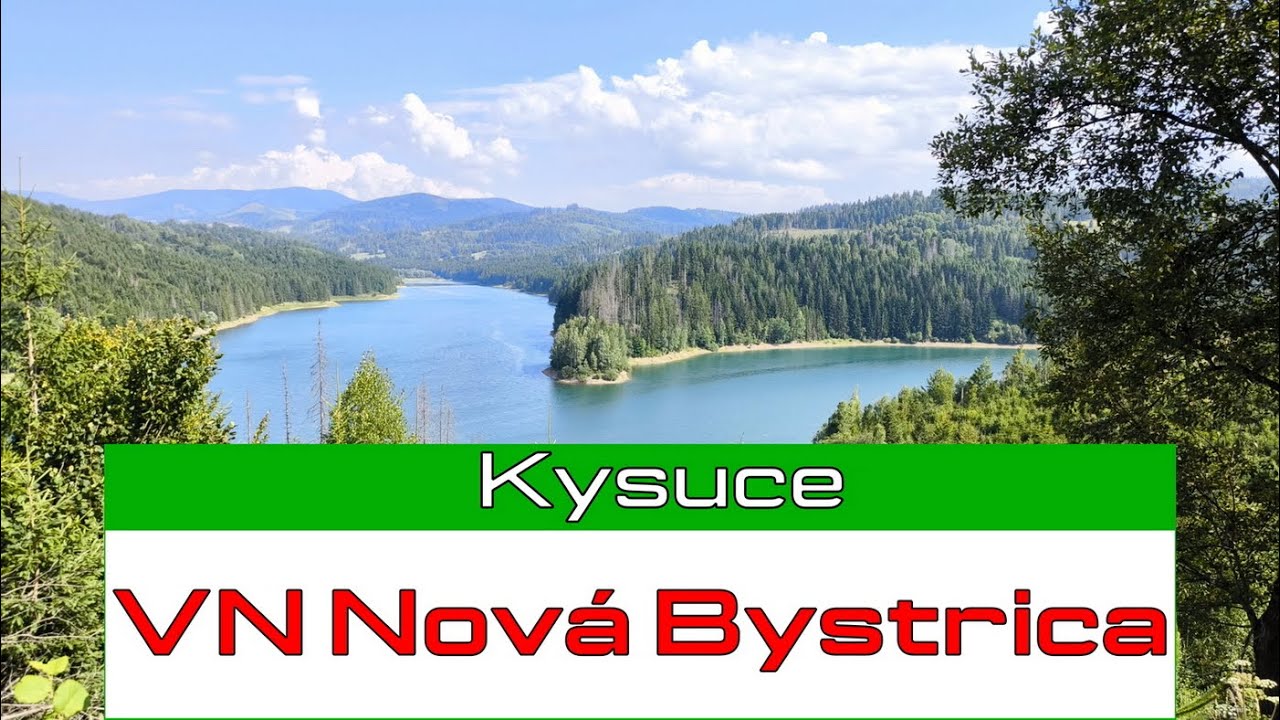 Vodná nádrž Nová Bystrica na MTB