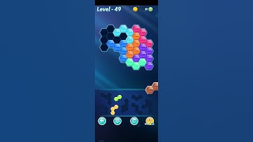 Block! Hexa Puzzle~Blended A block 7 to 9 levels~ level-49
