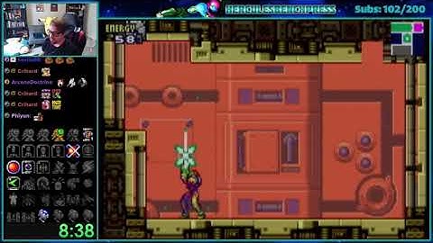 Metroid Fusion Randomizer Tournament Seeding Race #005