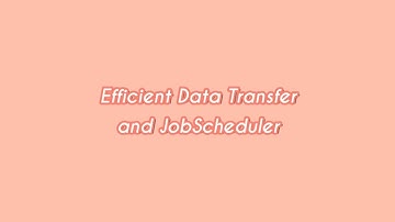Efficient Data Transfer and JobScheduler | Pemrograman Android