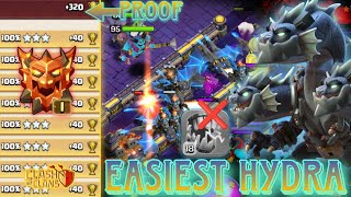 Easiest HYDRA Strategy For Ranked Legend League 1. No Need DD Charge. Flame Blower+Back Pack Combo.👇 screenshot 2