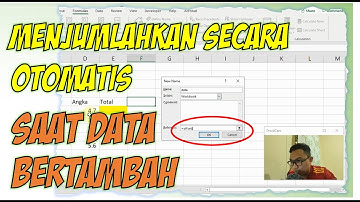 Trik Penjumlahan Otomatis Saat Baris Data Bertambah