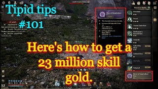 NIGHT CROWS: Here`s how to get a 23million skill gold. (WAVE OF INSPIRATION:BOW)