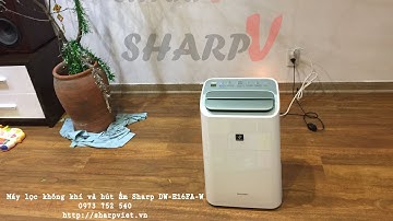 Máy lọc không khí và hút ẩm Sharp DW-E16FA-W | Sharpviet.vn