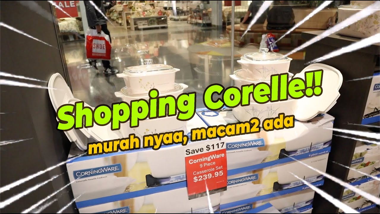 The biggest Corelle Outlet in Perth! Let's shopping! YouTube