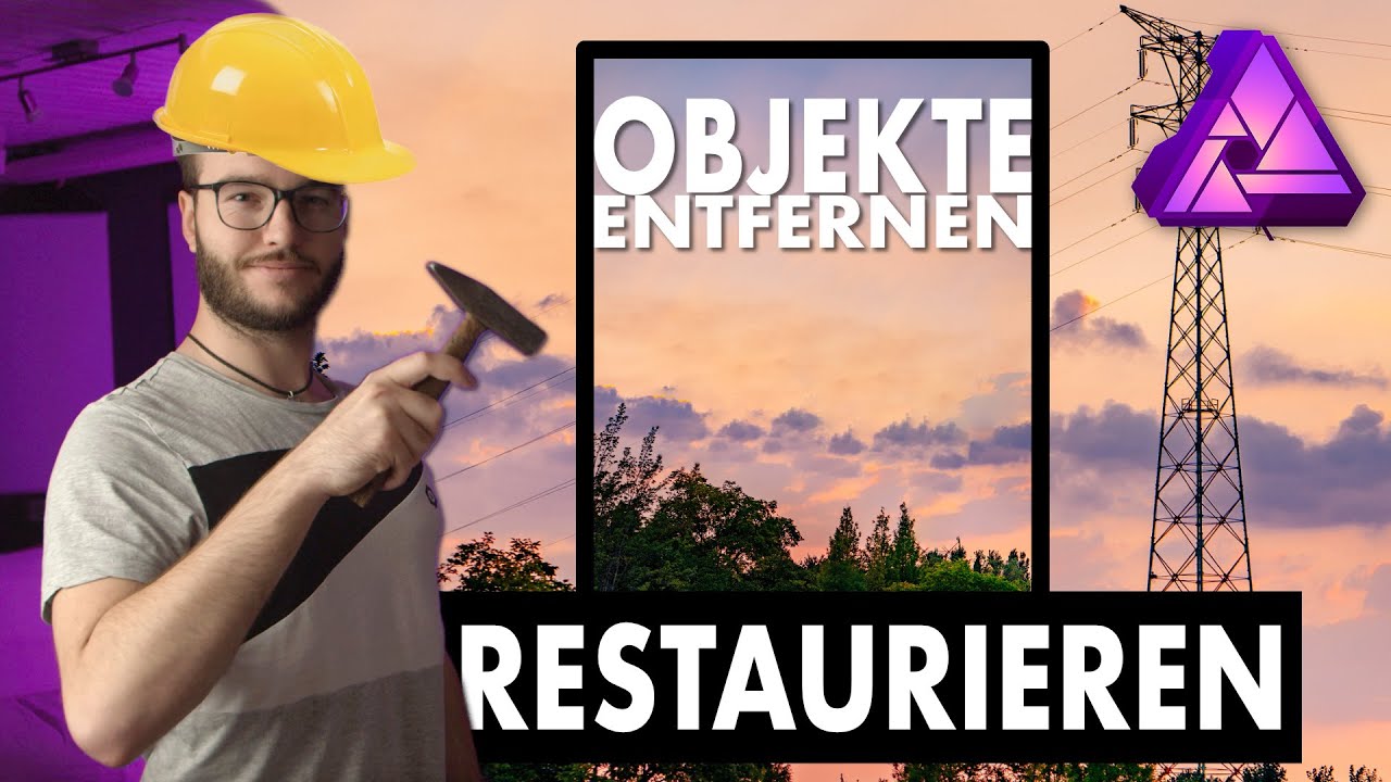 Update UNERWÜNSCHTE OBJEKTE LEICHT ENTFERNEN | RESTAURIEREN | Affinity Photo Tutorial (Deutsch)