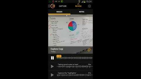 Cogi Note & Voice Recorder (by Cogi) - app for android and iOS.