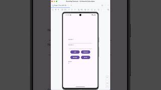 #34 Simple Calculator App (Kotlin/XML) #burmese #myanmar #app_development #android screenshot 1