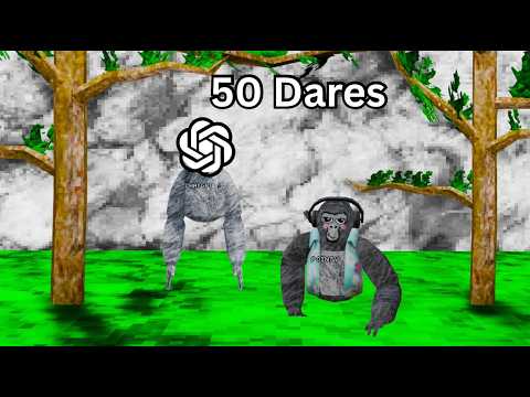 I Asked ChatGPT For 50 Gorilla Tag Dares…