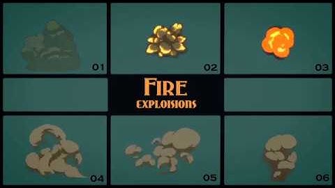 Elemental 2D FX pack - After Effects Template