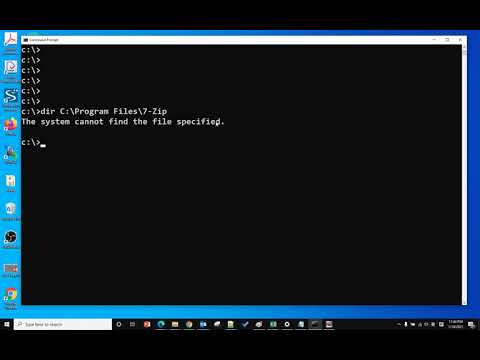Command Prompt Error 'C:\Program' is not recognized as an internal or external command