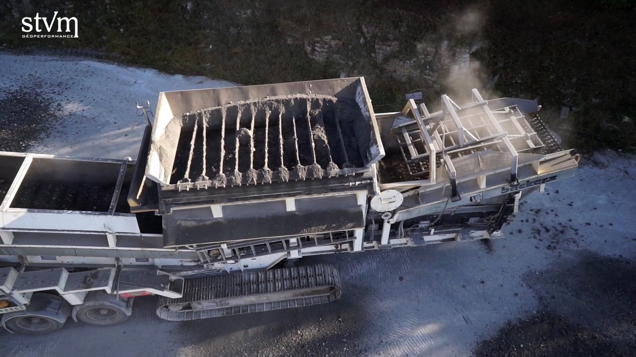 STVM - Traitement de mâchefers à la mousse de bitume