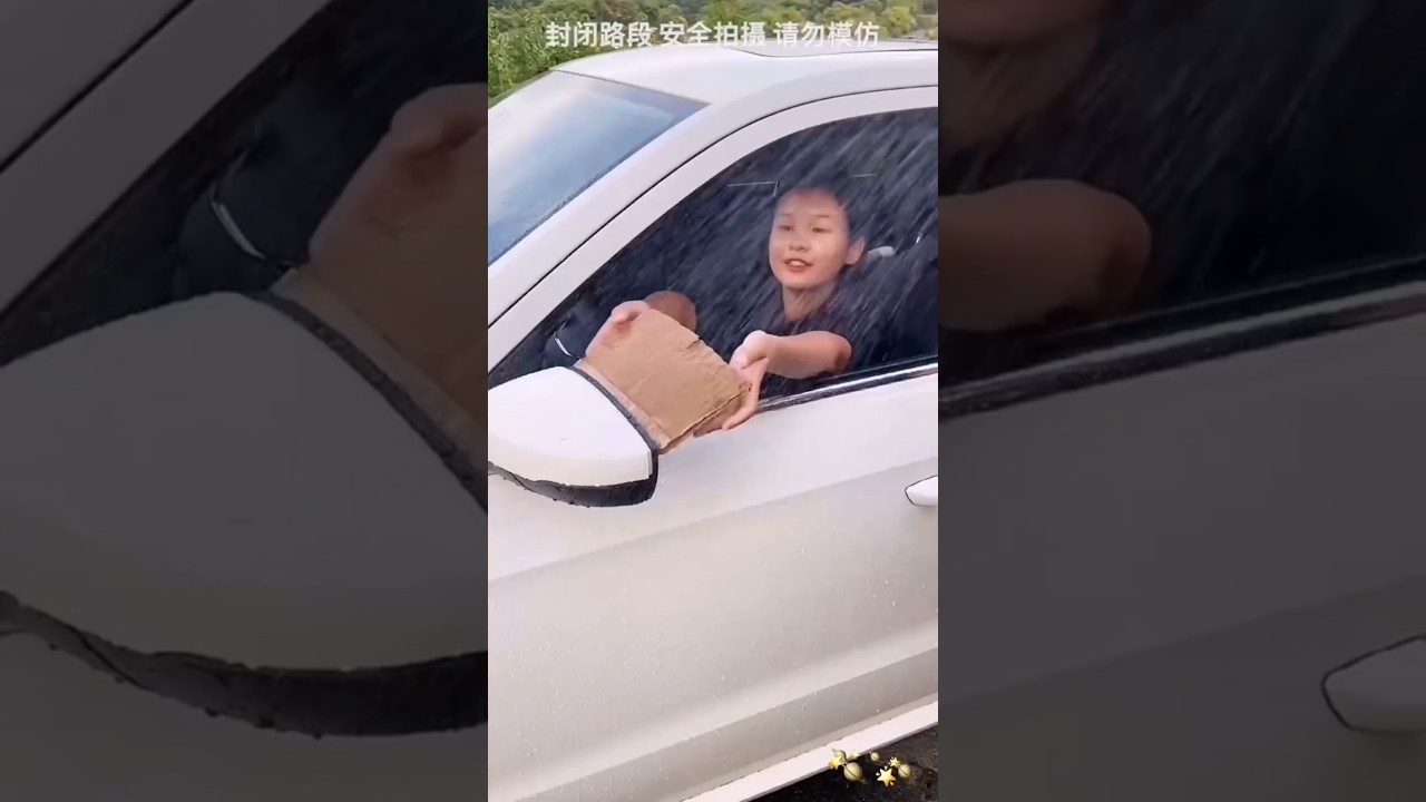 Heavy Rain Hit My Car… Then I Tried This Mirror Hack! 😱